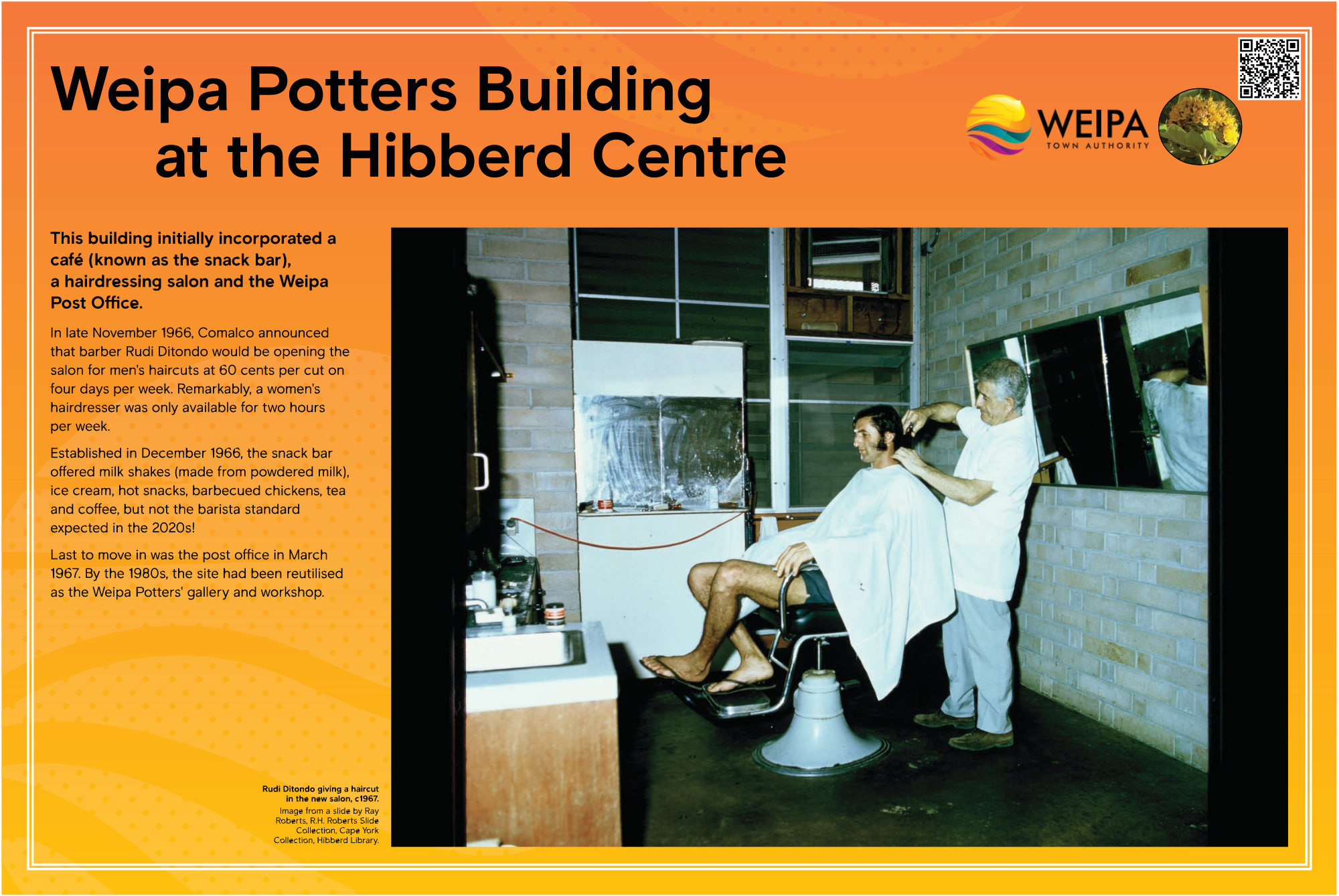 Weipa Potters Building at Hibberd Centre