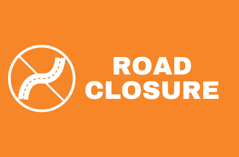 Road Closure banner
