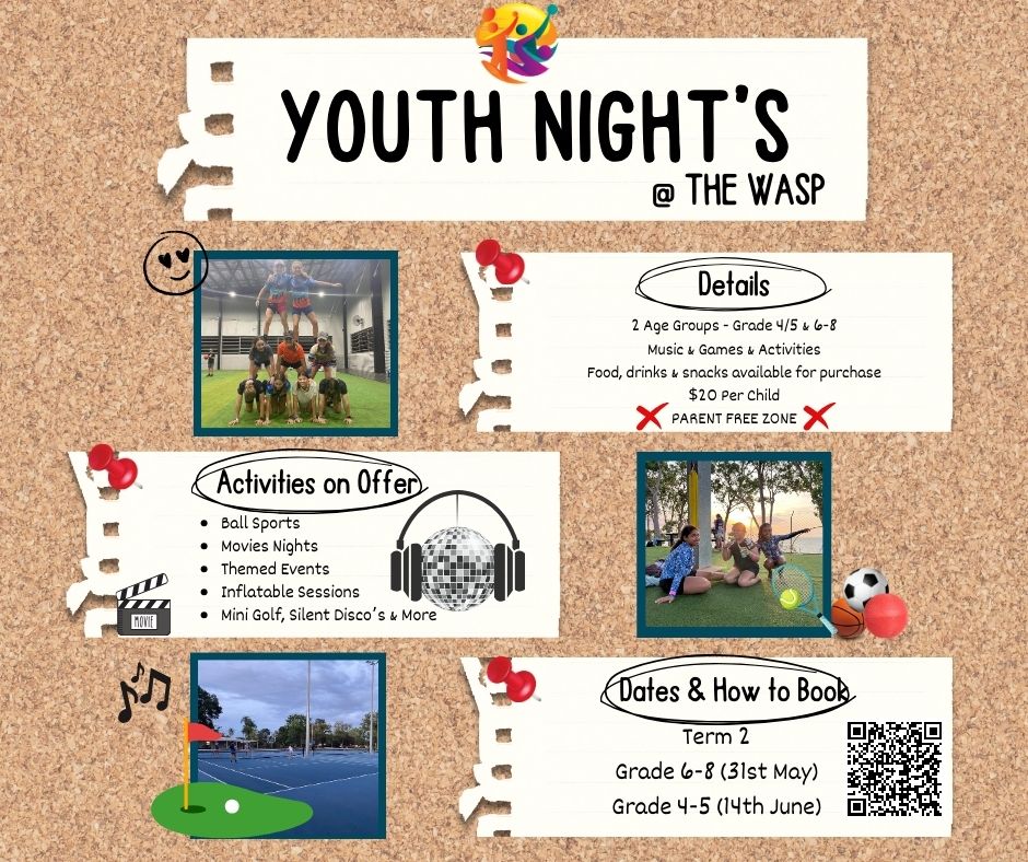 2024 May youth night poster