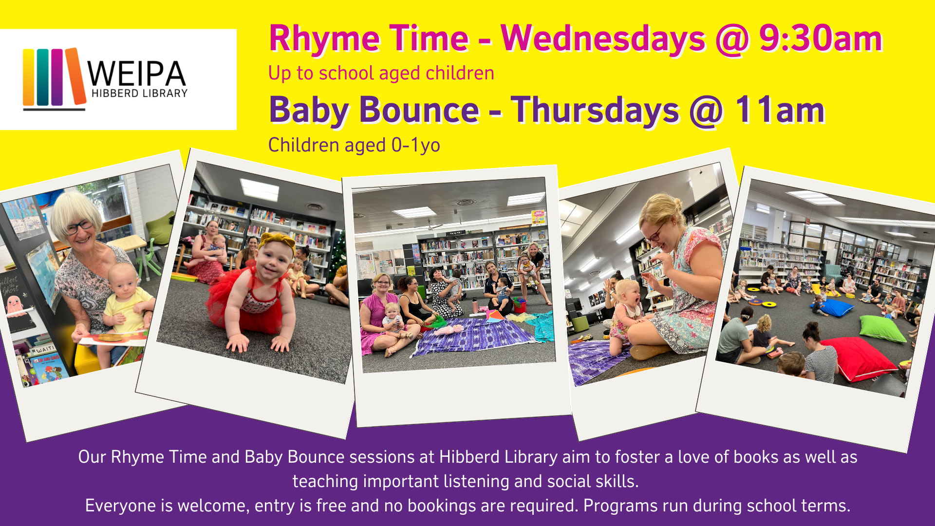 Rhyme time and baby bounce 2023