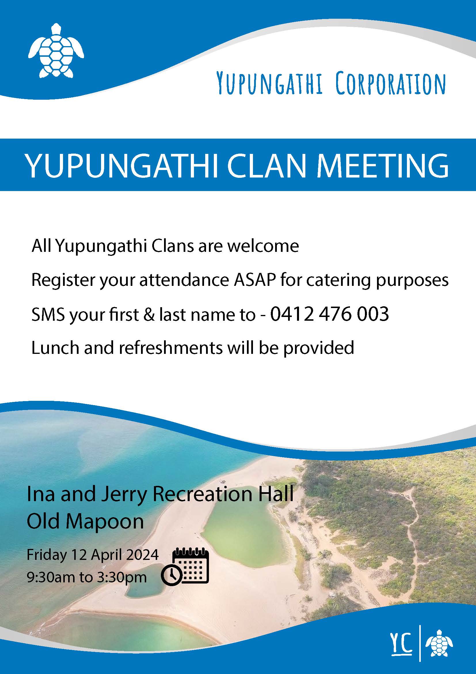 Yupungathi Clan Meeting in Mapoon in 12 April 2024