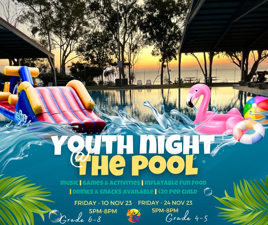Youth night atthe pool november 1